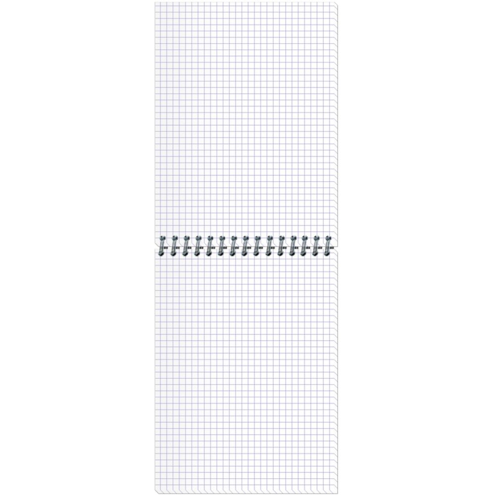 Блокнот 50л, А5, клетка, спираль, ATTACHE Бизнес, ламин. карт. обл.