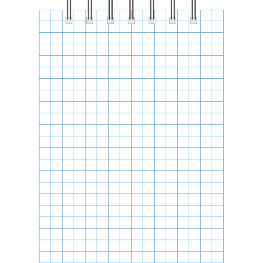 Блокнот 60л, А5, клетка спираль, АЛЬТ Off-line, ассорти