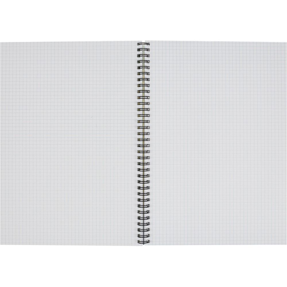 Тетрадь 120л, А4, клетка, спираль, Attache Nature