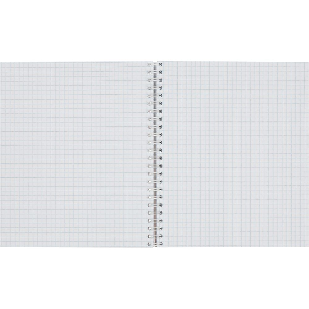 Тетрадь 120л, А5, клетка, спираль, Attache Nature