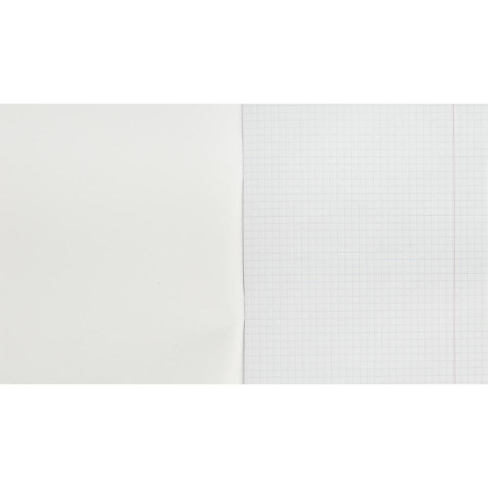 Тетрадь 48л, А5, клетка, скрепка, Лотос, обл. бумвинил, ассорти