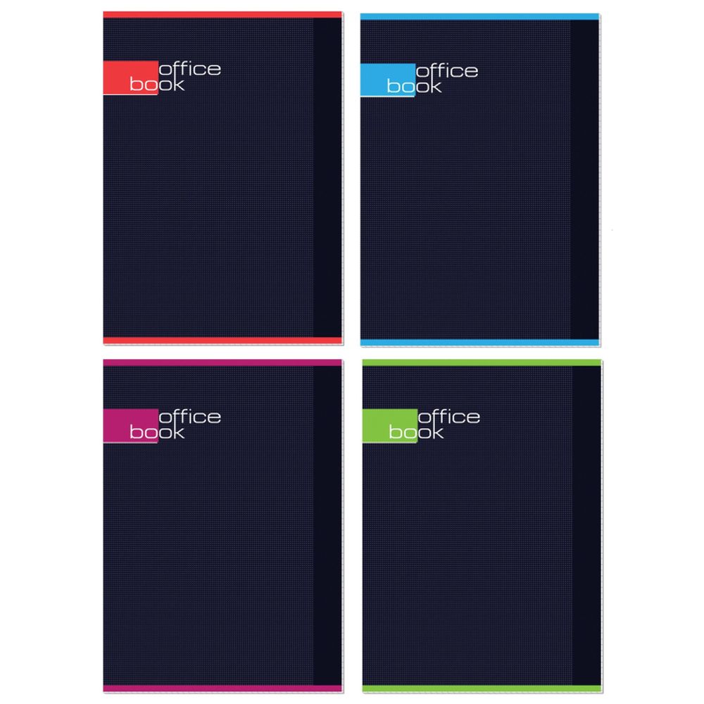 Тетрадь 60л, А4, клетка, скрепка, ATTACHE, обл. цв. ламин. картон