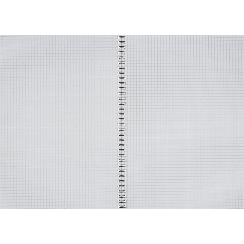 Тетрадь 60л, А4, клетка, спираль, Attache Nature