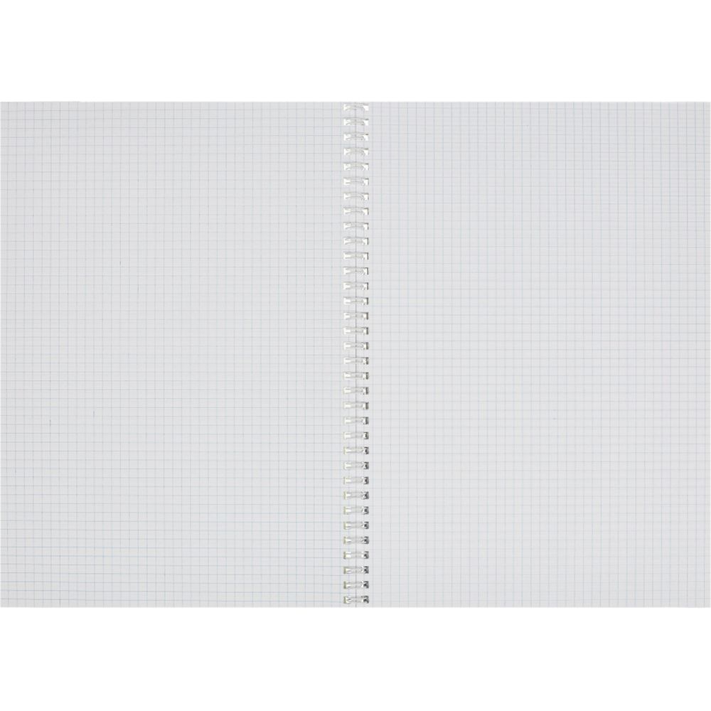 Тетрадь 80л, А4, клетка, спираль, Attache Nature