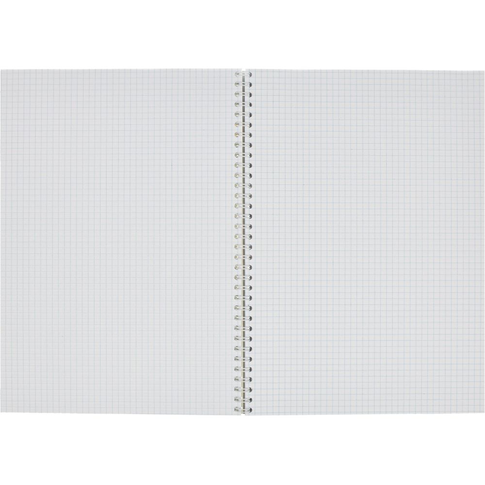 Тетрадь 96л, А4, клетка, спираль, Attache Nature