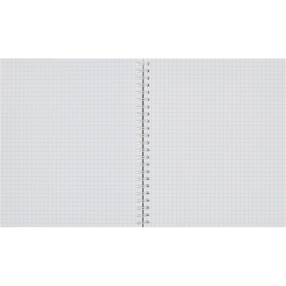 Тетрадь 96л, А5, клетка, спираль, Attache Nature