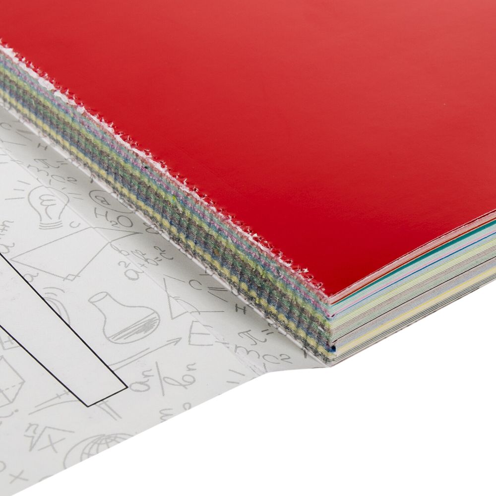 Картон цветной А4 МЕЛОВАННЫЙ, 48 листов, 12 цветов, склейка, BRAUBERG, 200х290 мм