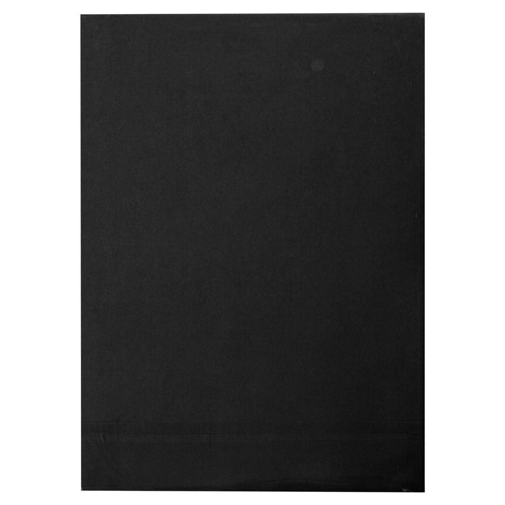 Картон цветной А4 ТОНИРОВАННЫЙ В МАССЕ, 50 листов, ЧЕРНЫЙ, в пленке, 220 г/м2, BRAUBERG