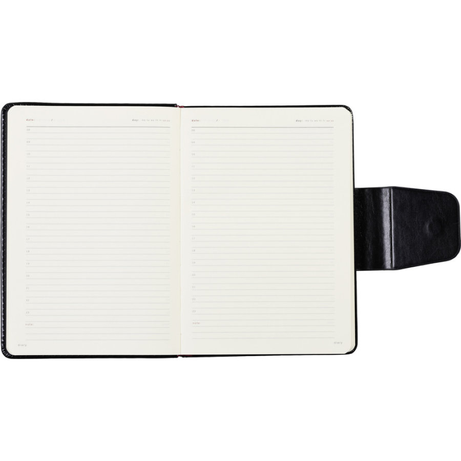 Ежедневник A5,160 л. PRESTIGE черный, 3-352/01