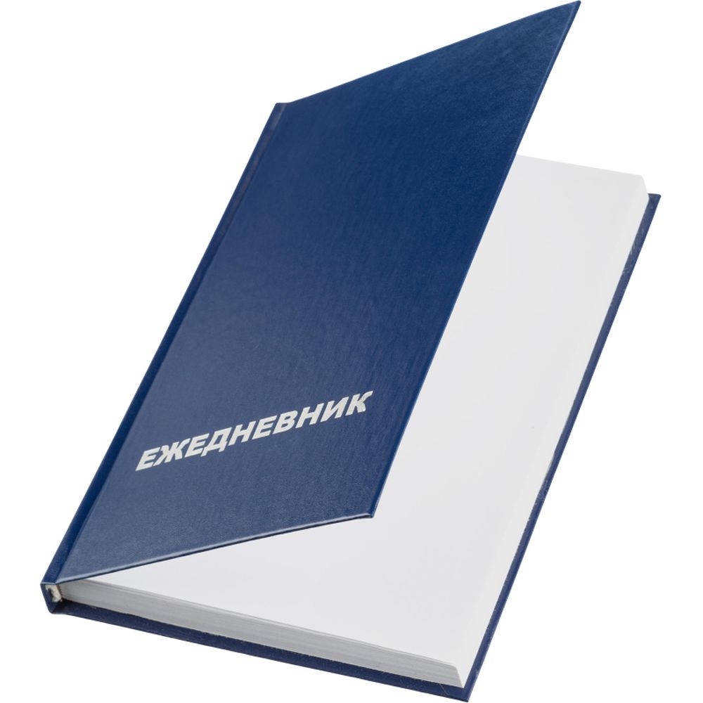 Ежедневник недатированный, Attache Economy,бумвинил,синий,А5,128х200мм,128л