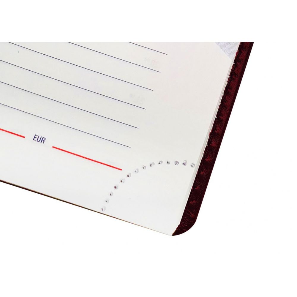 Ежедневник недатированный, бордо, А5, 142х210мм, 176л, ATTACHE Каньон