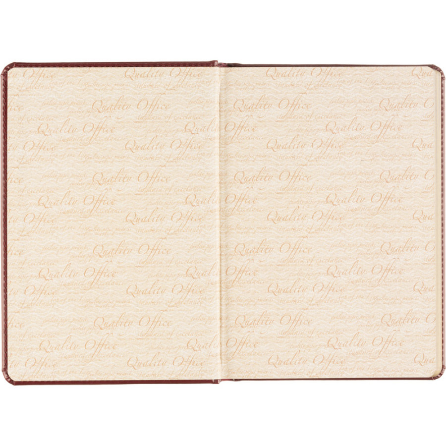 Ежедневник недатированный, бордо, А5, 145х205мм, 136л, ATTACHE Sidney NEBRASKA
