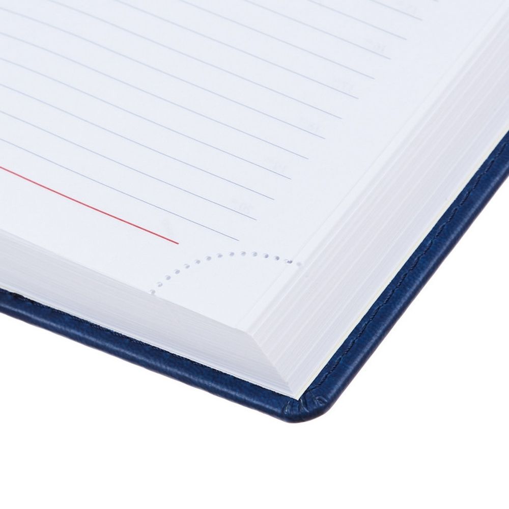 Ежедневник недатированный, синий, А5, 143х210мм, 176л, ATTACHE Сиам