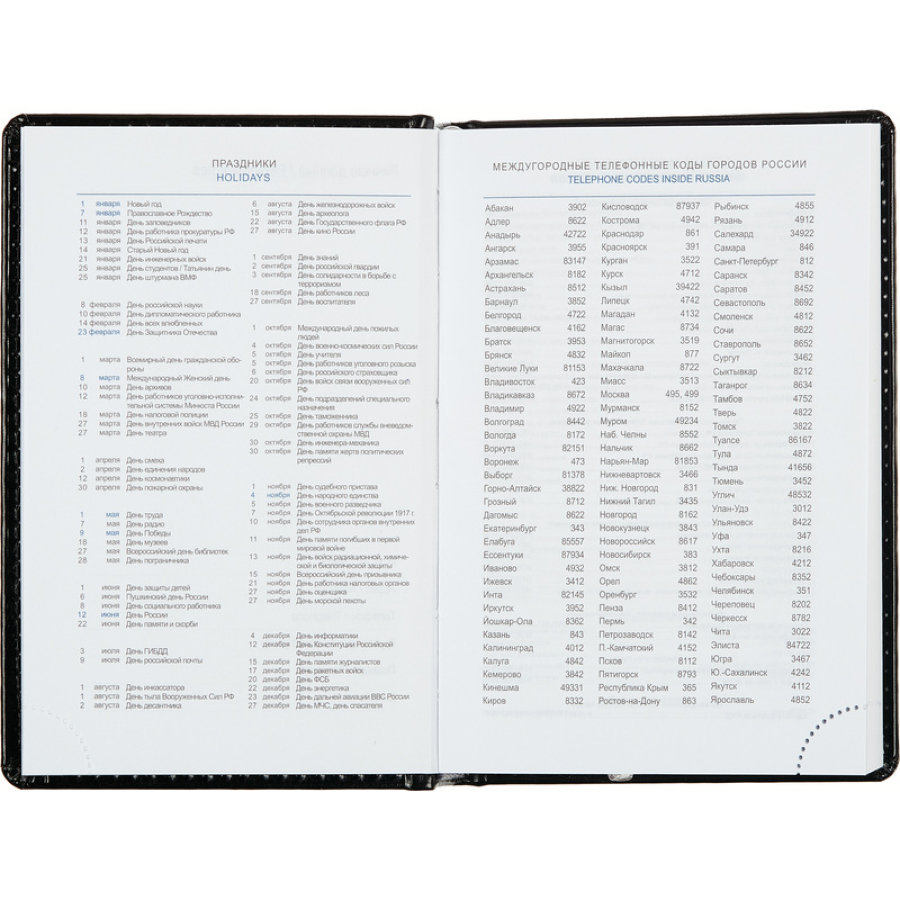 Ежедневник недатированный, черн, А6, 100x150, 320стр, Agenda