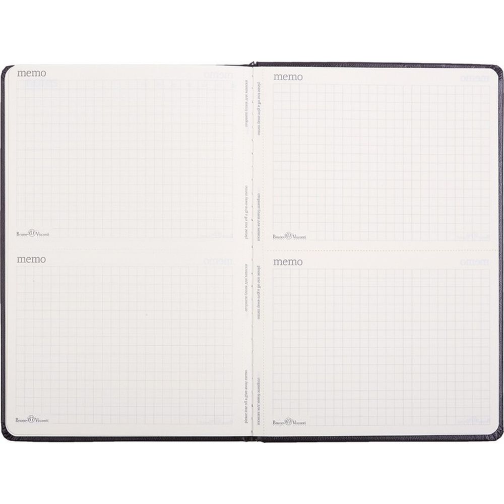 Ежедневник недатированный, черный, А5, 145х215мм, 160л, Br.V.MEGAPOLIS