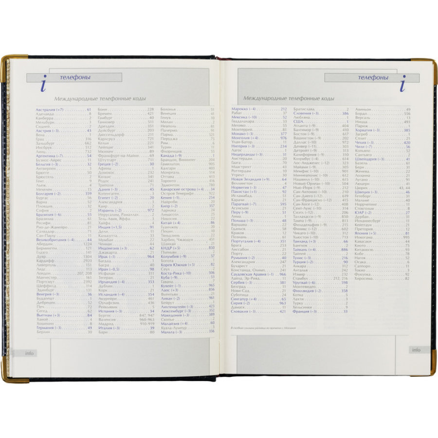 Ежедневник полудатированный кожа, синий, А5, 145х216мм, 208л, Br.V.IMPERIUM