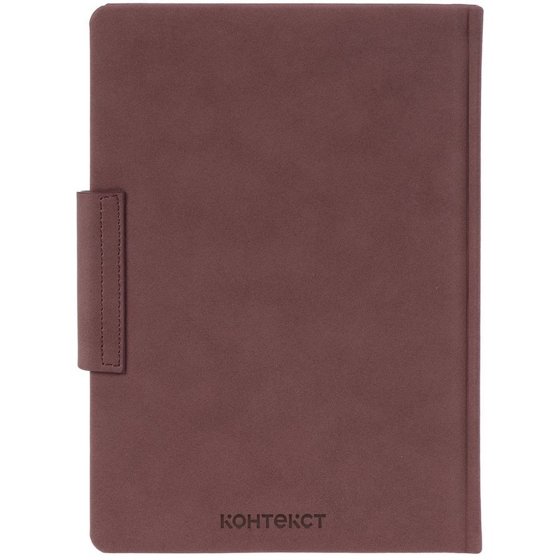 Ежедневник Capital недатированный бордовый