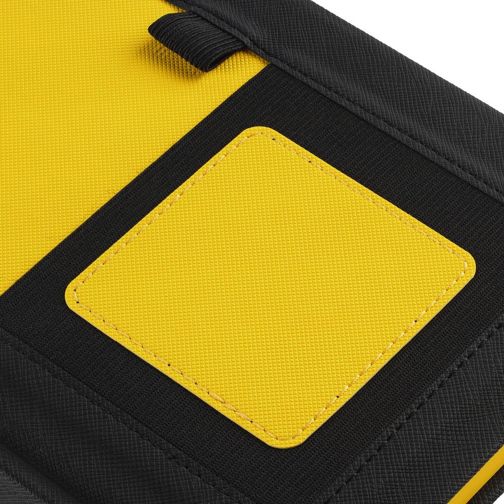 Ежедневник Mobile, недатированный, черный, желтый