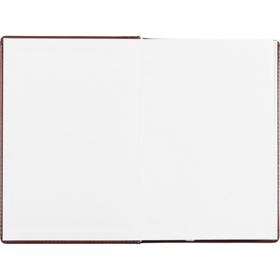 Ежедневник недатированный , бордо, тв пер, 140х200, 160л, Lozanna