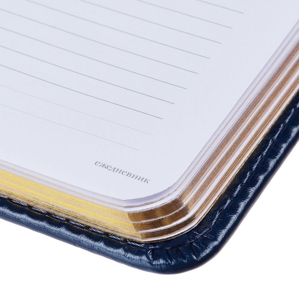 Ежедневник недатированный  A6+, 136л, SIDNEY NEBRASKA синий