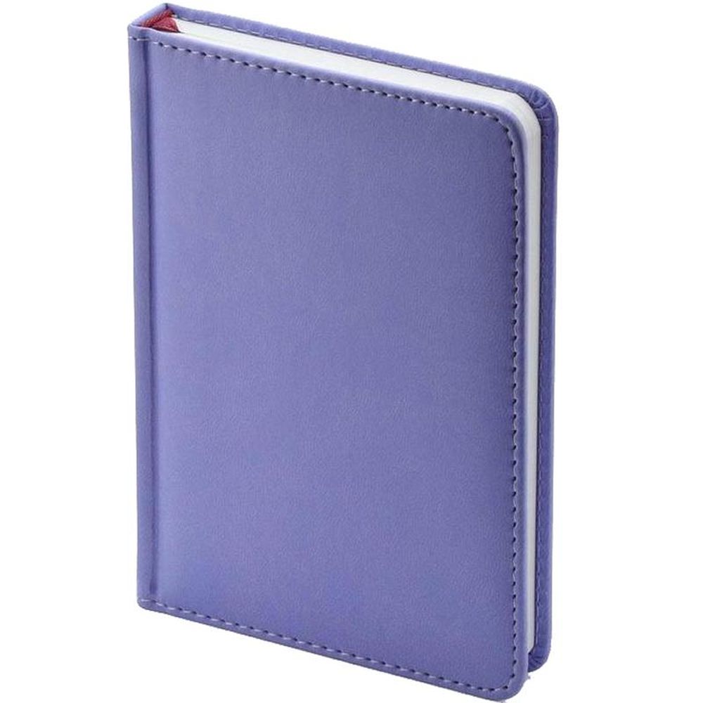 Ежедневник недатированный A6+, 136л, VELVET сиреневый