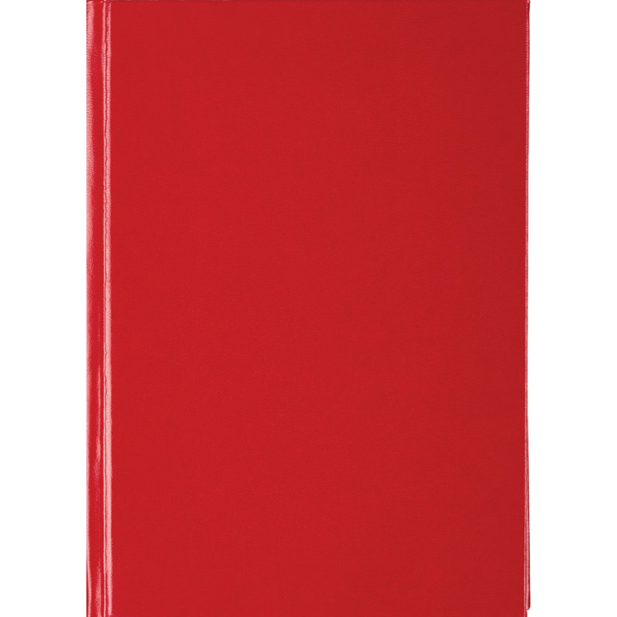 Ежедневник недатированный  А5+, 136л,  IDEAL NEW   красный 