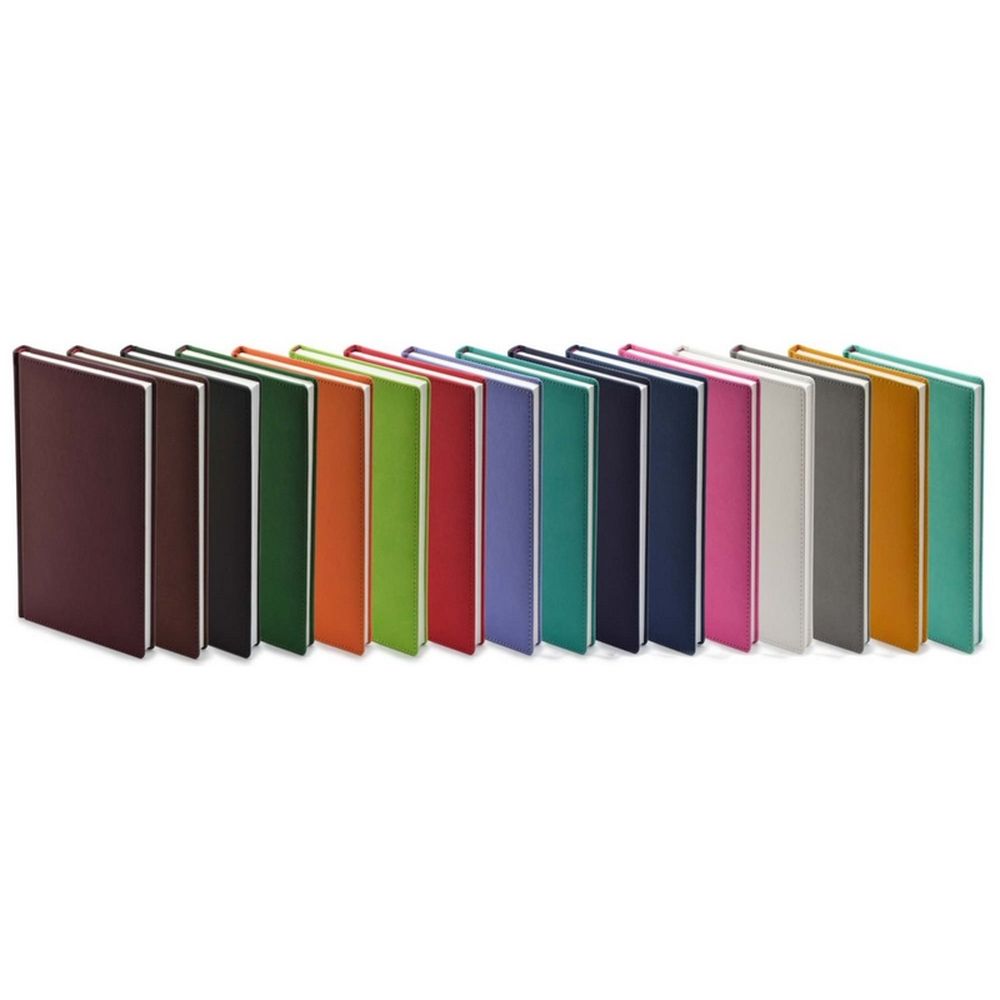 Ежедневник недатированный  А5+, 136л, VELVET розовый 