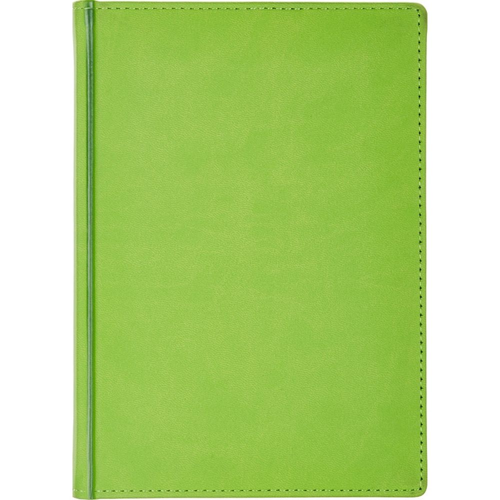 Ежедневник недатированный  А5+, 136л, VELVET салатовый 