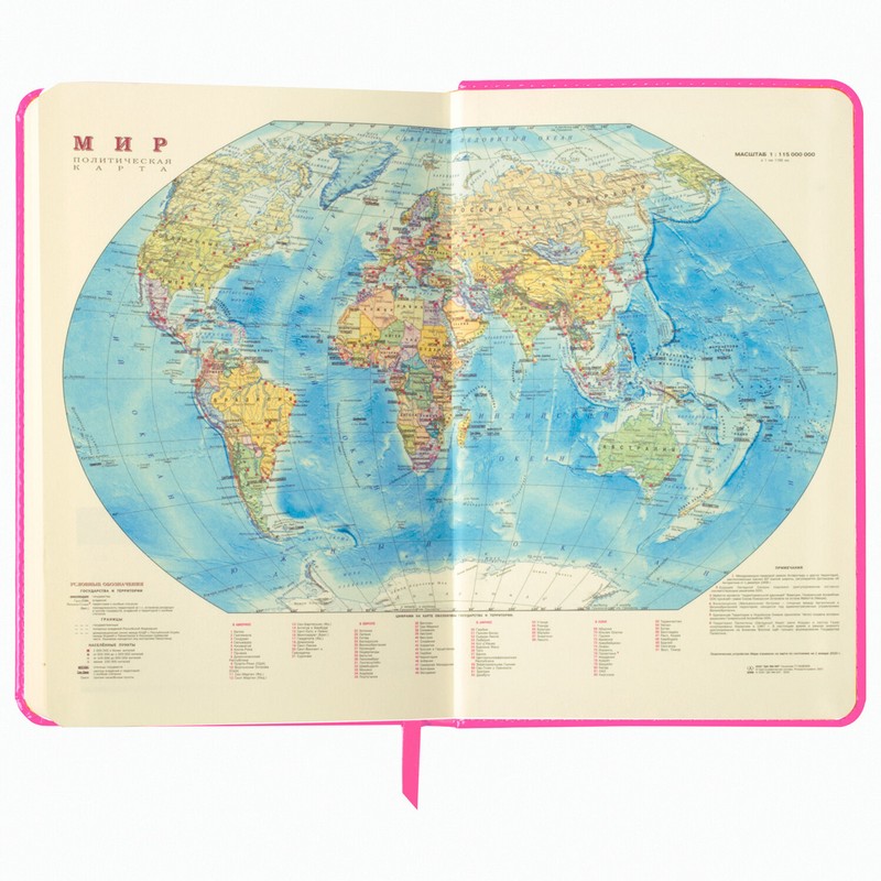 Ежедневник недатированный А5 138х213 мм BRAUBERG "Imperial" под кожу, 160 л., розовый