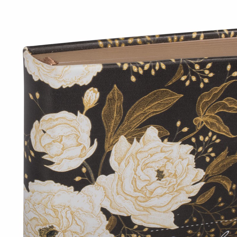 Ежедневник учителя специализированный А5 (215х145 мм) BRAUBERG, 144 л., кожзам, "Цветы на черном"