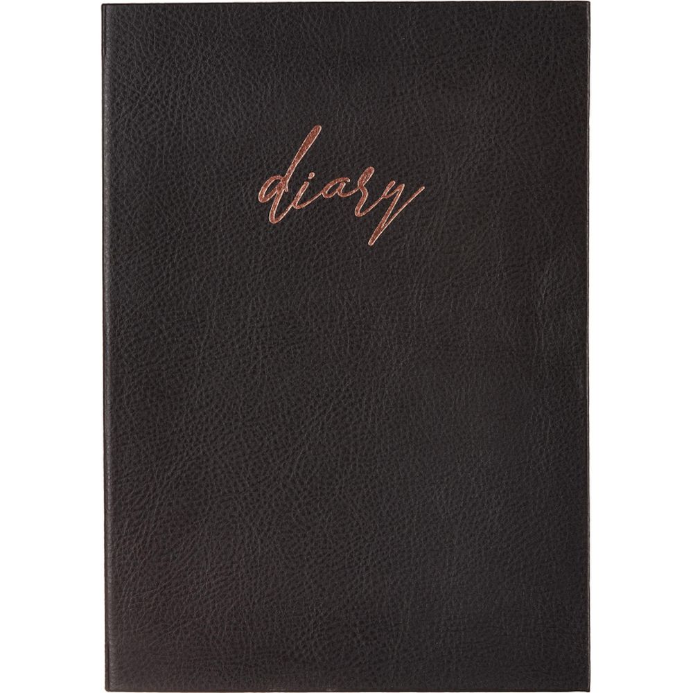 Ежедневник недатированный А5, 136л, Attache черный