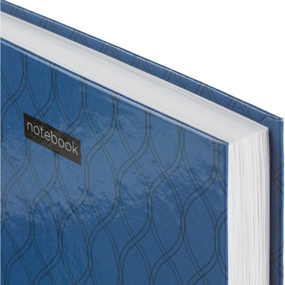 Ежедневник недатированный 7БЦ, пленка глянц, А5, 128л Attache, синий