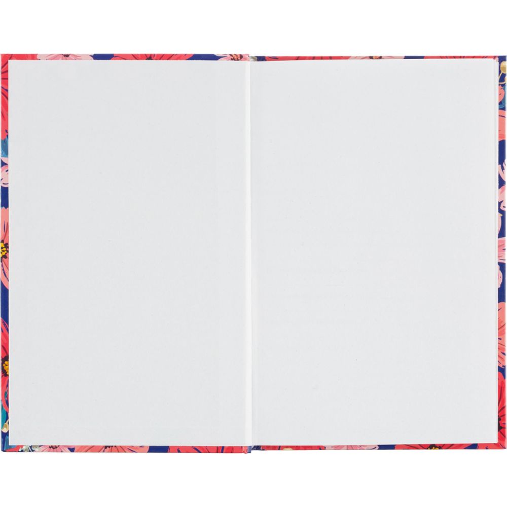 Ежедневник недатированный 7БЦ, пленка глянц, А5, 128л Attache, Цветы