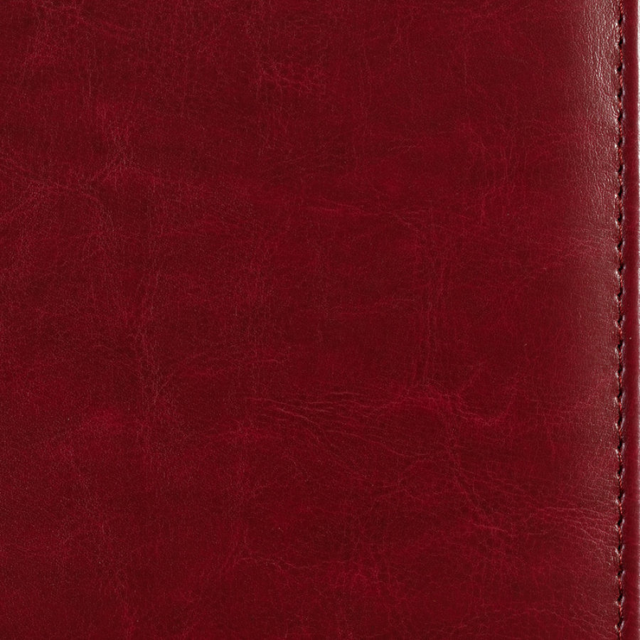 Ежедневник недатированный бордо, А5, 148x218, 352стр, Agenda