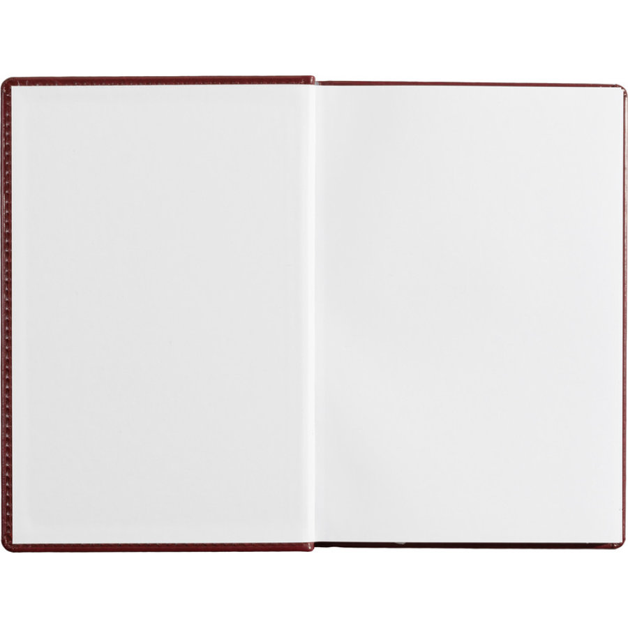 Ежедневник недатированный бордо, А5, 148x218, 352стр, Agenda