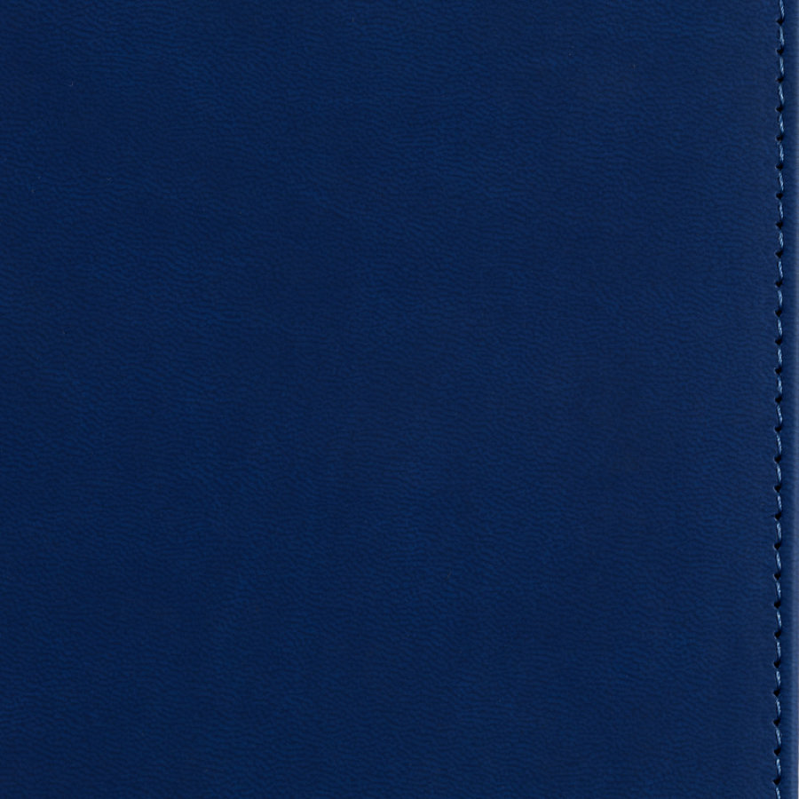 Ежедневник недат. А5 145 х 205 мм Velvet синий 272 стр.
