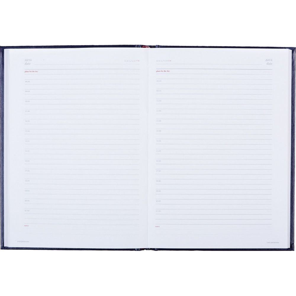 Ежедневник недат А5 150 х 210 мм Ideal New синий 272 стр.