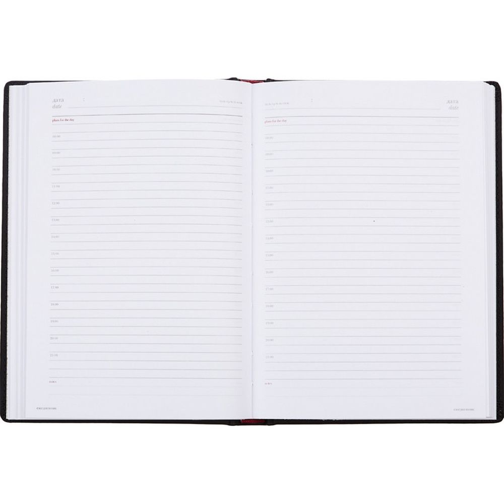 Ежедневник недат. А5+, 145х205, Velvet черный , 272 стр.