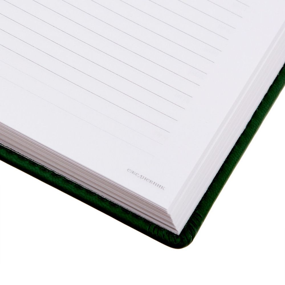 Ежедневник недат. А5+, 145х205, Velvet зеленый, 272 стр.