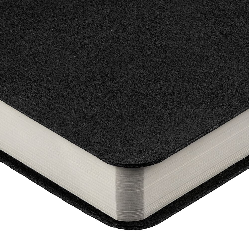 Ежедневник Nubuk недатированный черный