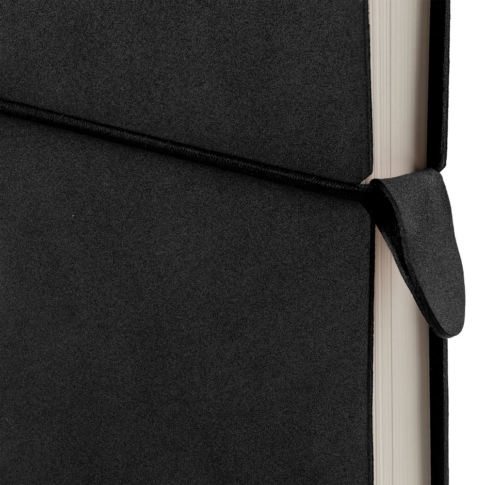 Ежедневник Nubuk недатированный черный