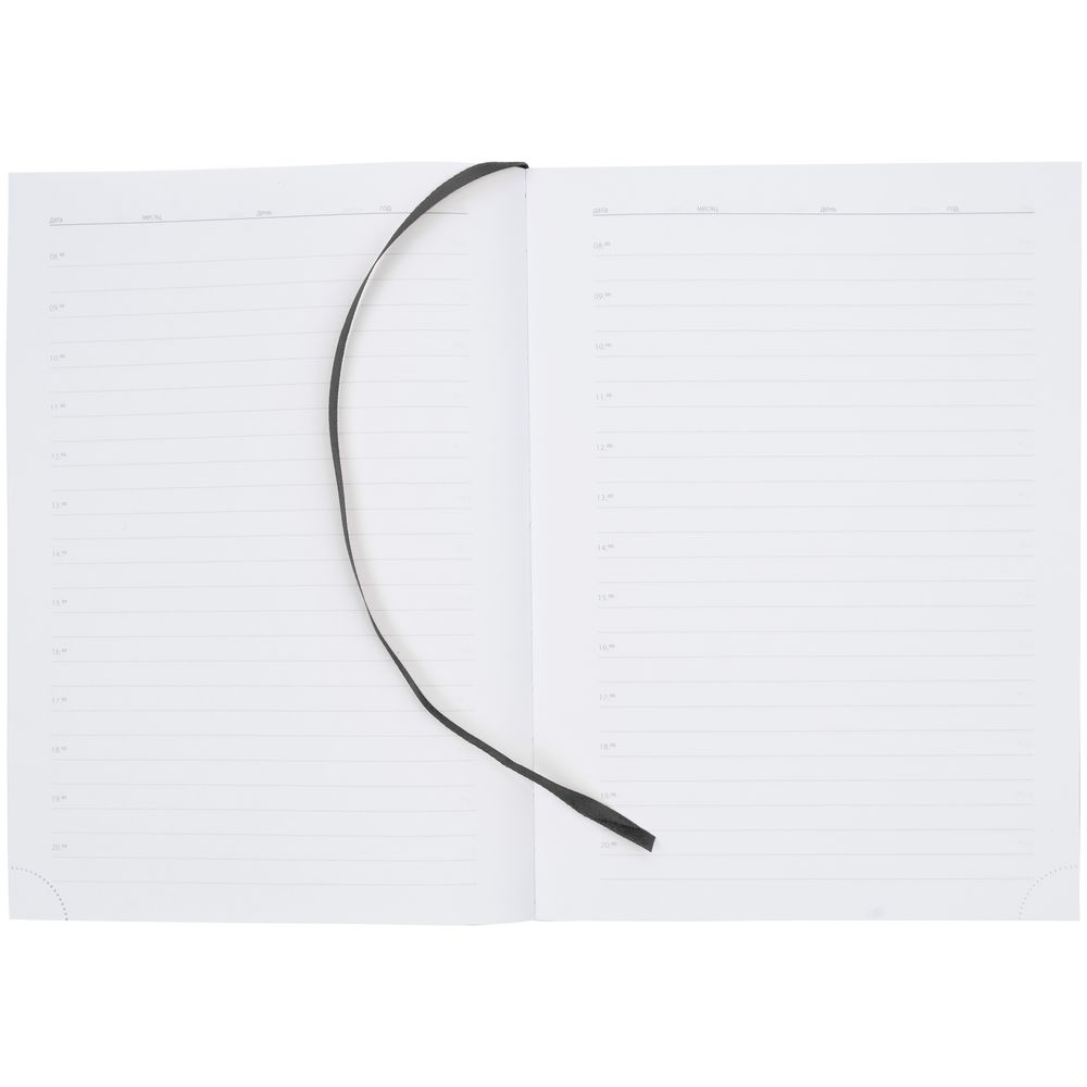 Ежедневник Latte недатированный черный