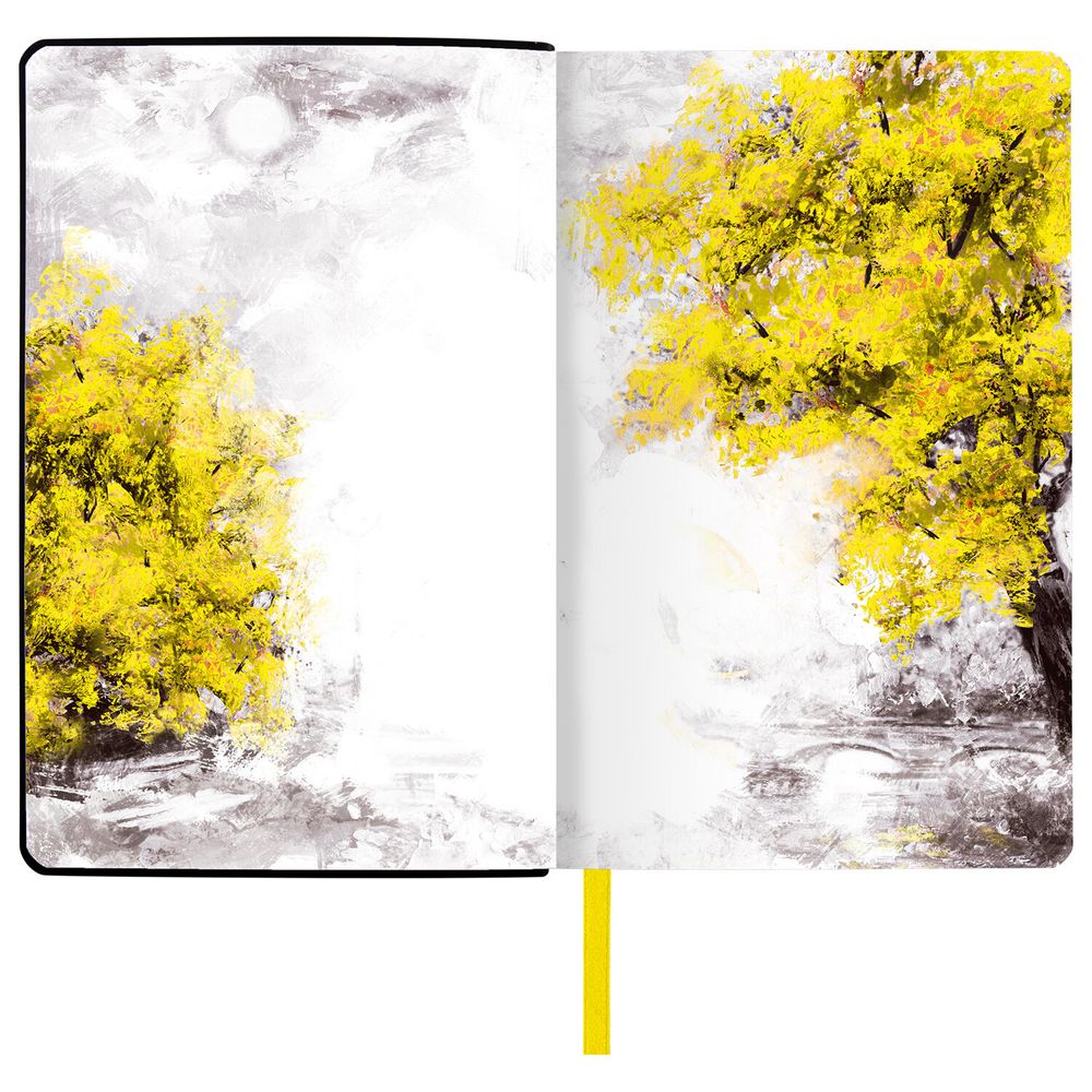 Ежедневник недатированный А5 (138х213 мм), BRAUBERG VISTA, под кожу, гибкий, 136 л., "Old New York"