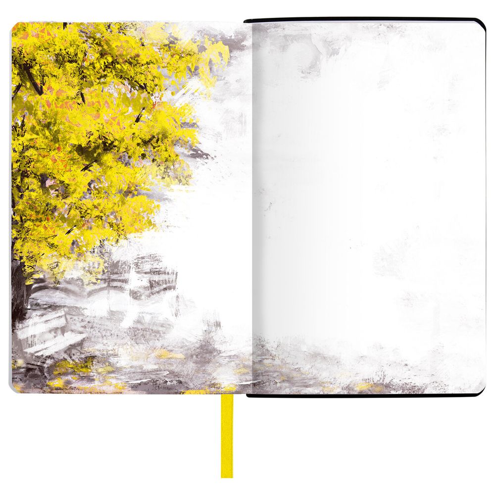 Ежедневник недатированный А5 (138х213 мм), BRAUBERG VISTA, под кожу, гибкий, 136 л., "Old New York"