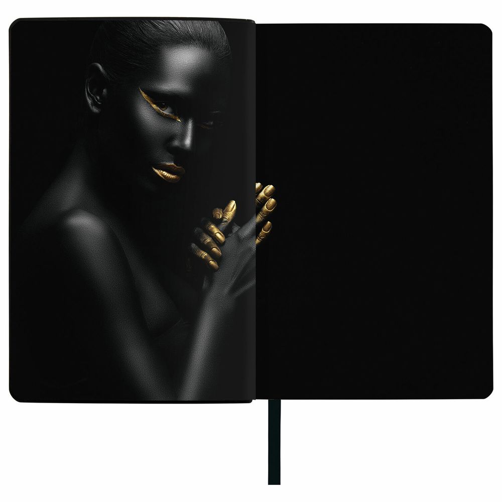 Ежедневник недатированный А5 (138х213 мм), BRAUBERG VISTA, под кожу, гибкий, 136 л., "Vogue"