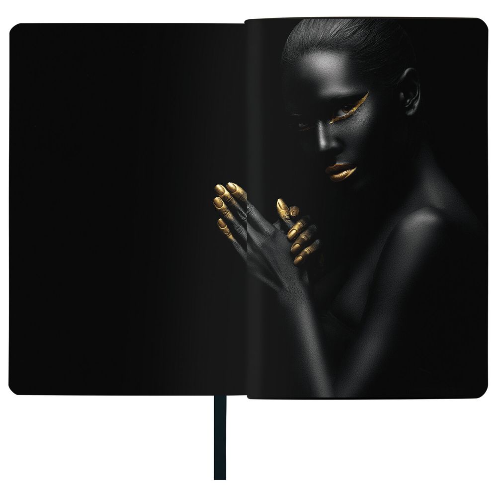 Ежедневник недатированный А5 (138х213 мм), BRAUBERG VISTA, под кожу, гибкий, 136 л., "Vogue"