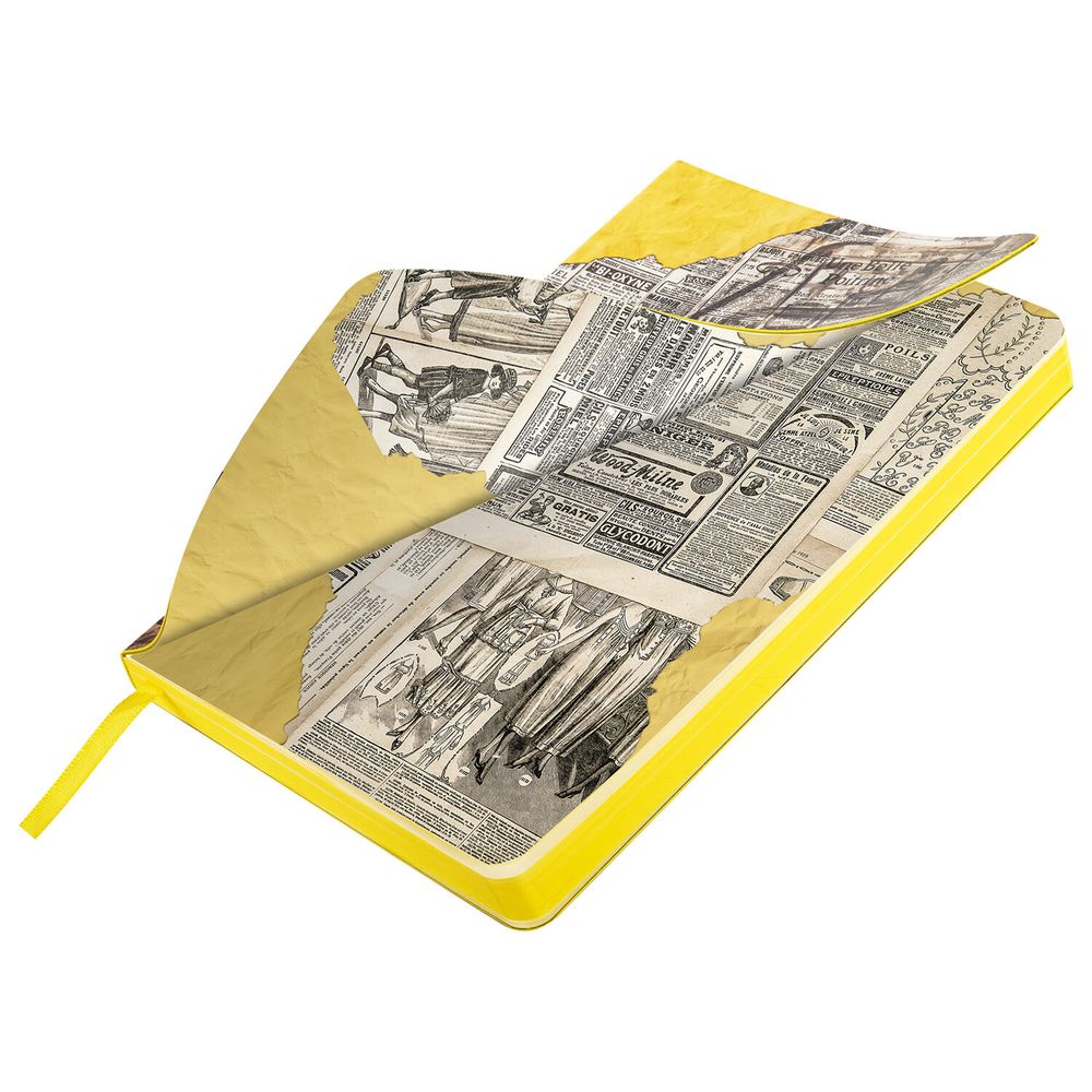 Ежедневник недатированный А5 (138х213 мм), BRAUBERG VISTA, под кожу, гибкий, 136 л., "Noir"