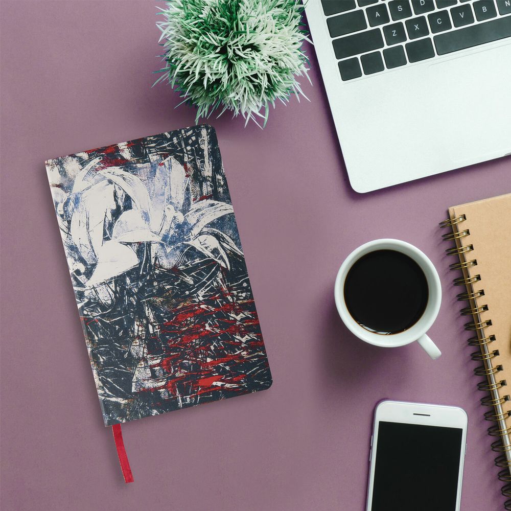 Ежедневник недатированный А5 (138х213 мм), BRAUBERG VISTA, под кожу, гибкий, 136 л., "Extravagance"