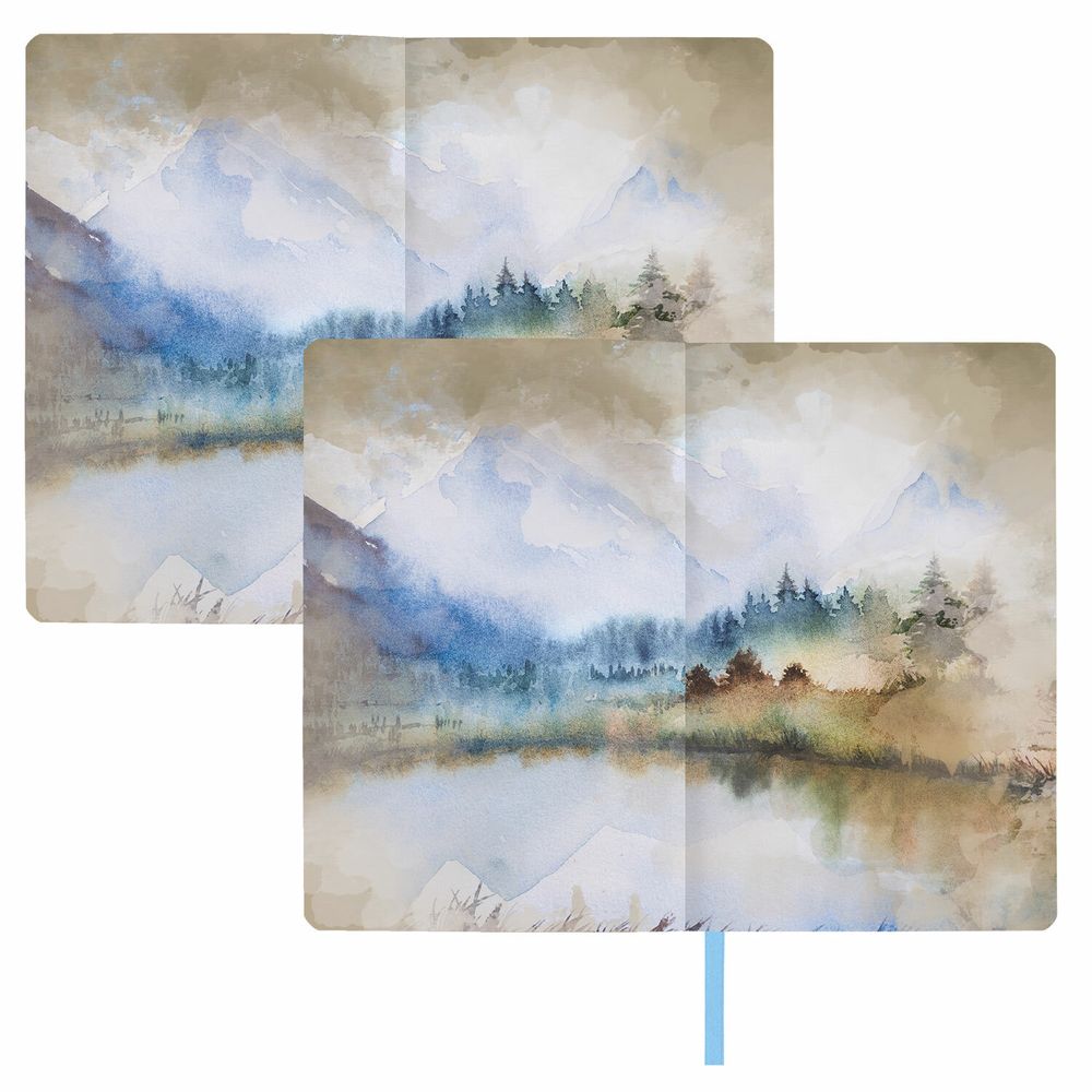 Ежедневник недатированный А5 (138х213 мм), BRAUBERG VISTA, под кожу, гибкий, 136 л., 