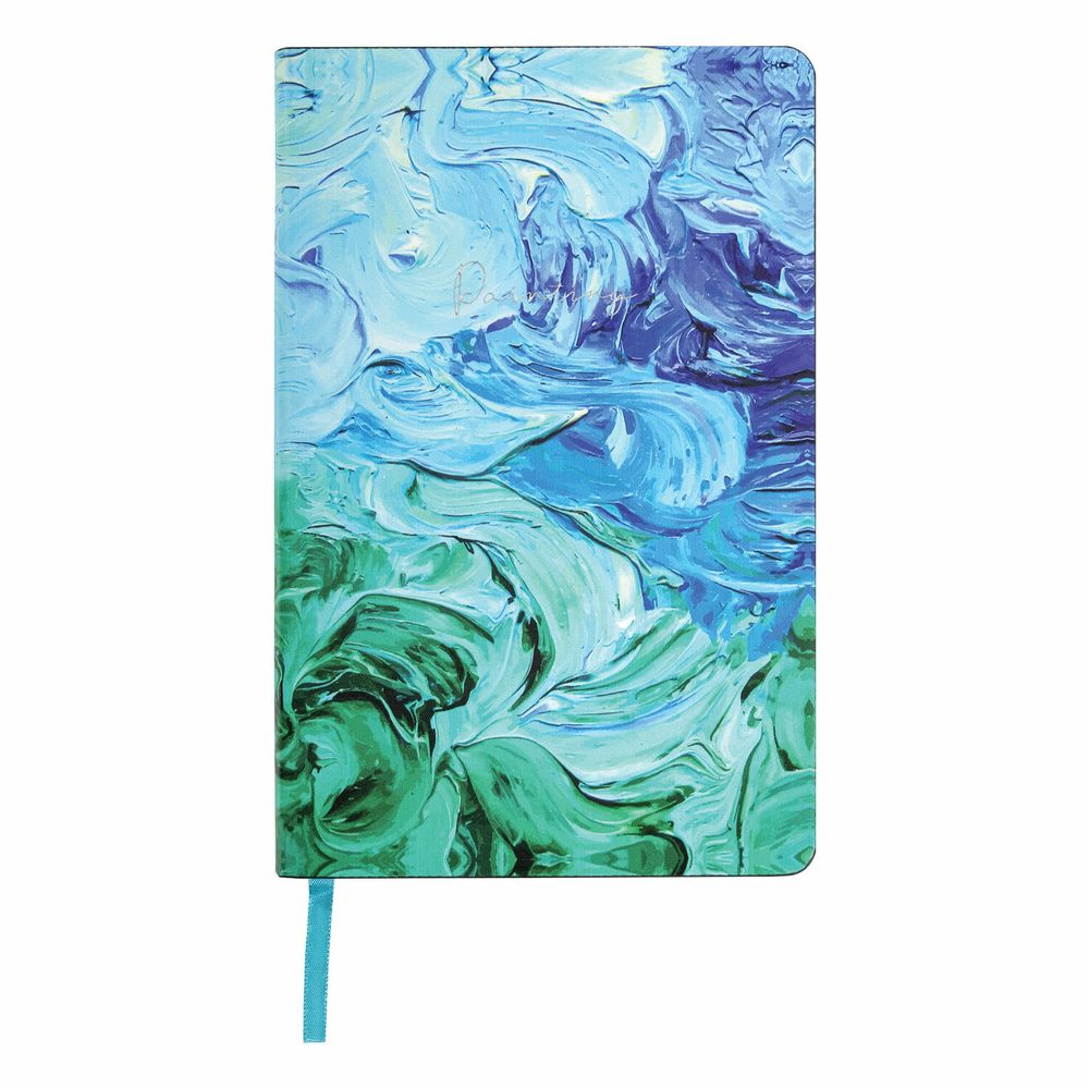 Ежедневник недатированный А5 (138х213 мм), BRAUBERG VISTA, под кожу, гибкий, 136 л., 